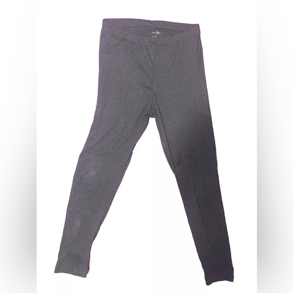 Just Be…Woman’s L Part GREY Super Soft Leggings